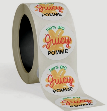 Étiquettes adhésives sur mesure : formes, formats et matériaux à la demande