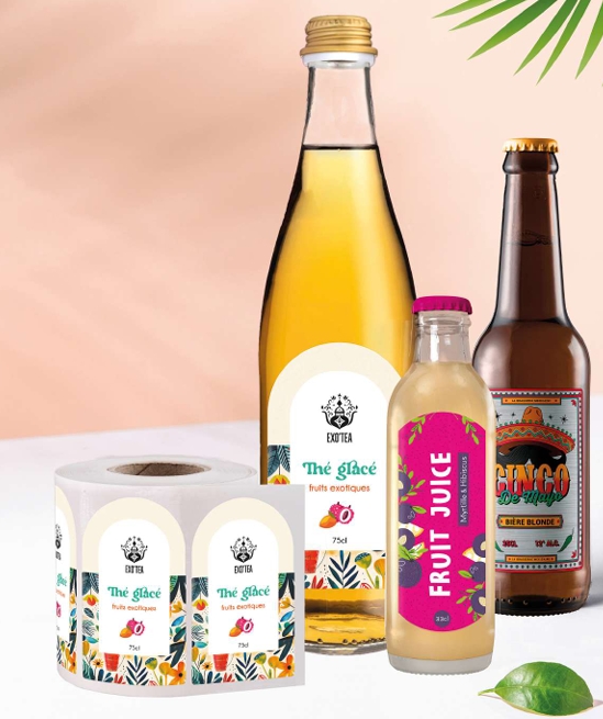 Étiquettes boissons